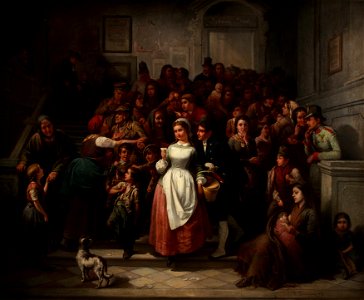 Friedrich Friedländer Ritter von Malheim - Nach der Lotterieziehung - 18 - Österreichische Galerie Belvedere