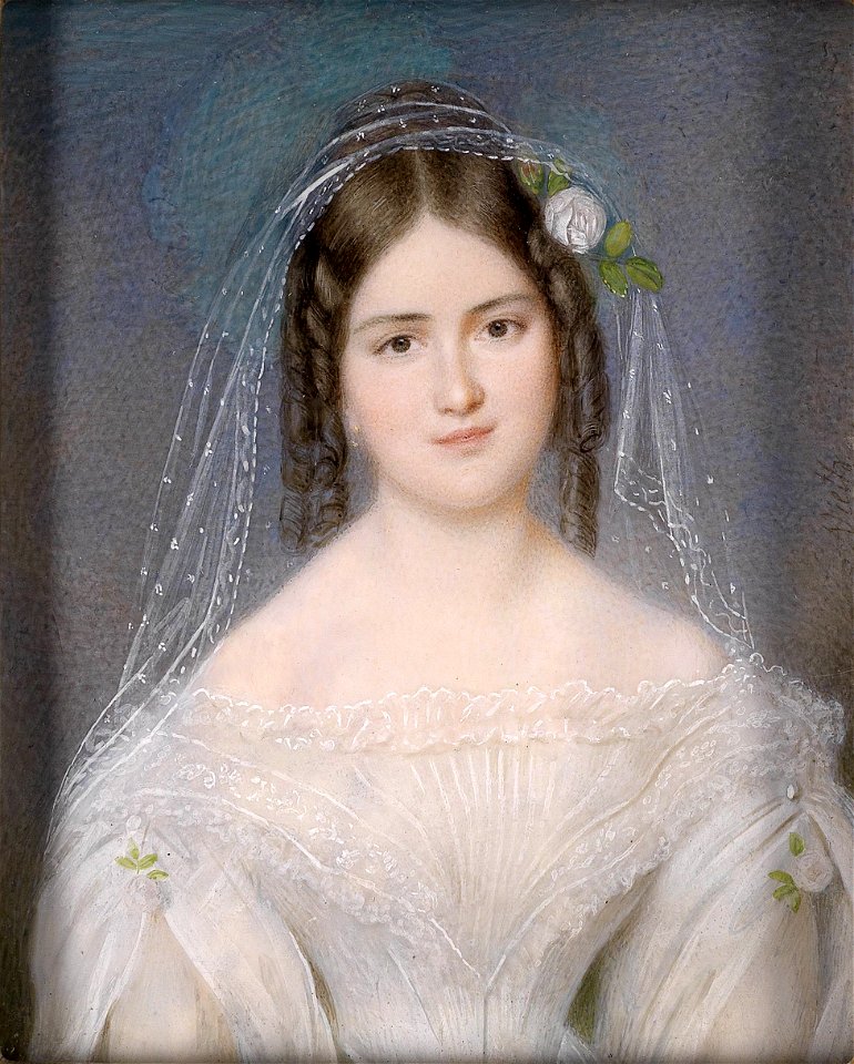 Friedrich Ludwig von Golssenau Vieth Bildnis einer jungen Frau (Sofia Gräfin Schönburg)
