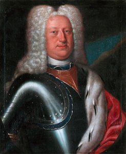 Friedrich III Jacob van Hessen-Homburg (1673-1746), by Jacob Hauck. Free illustration for personal and commercial use.