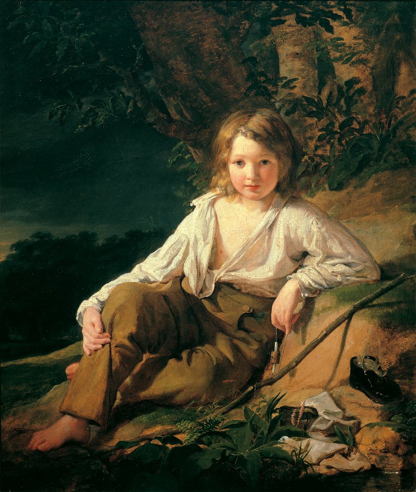 Friedrich von Amerling - Ein Fischerknabe - 2504 - Österreichische Galerie Belvedere