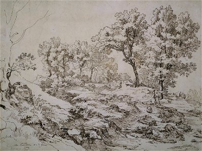 Friedrich Preller d.Ä. - Die Serpentara bei Olevano