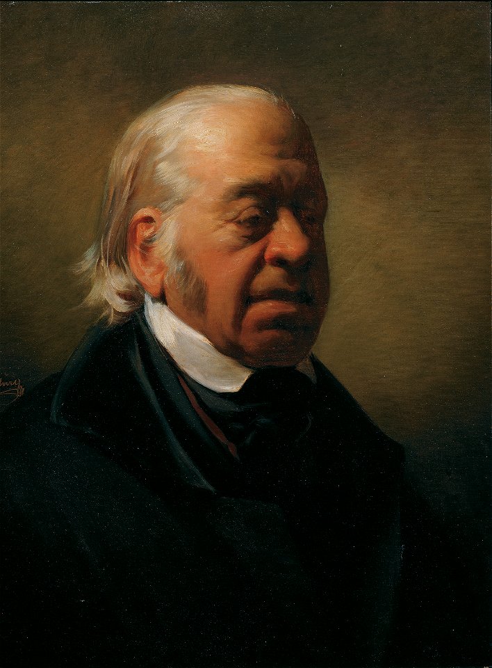 Friedrich von Amerling - Der Maler Johann Nepomuk Schödlberger - 1187 - Österreichische Galerie Belvedere