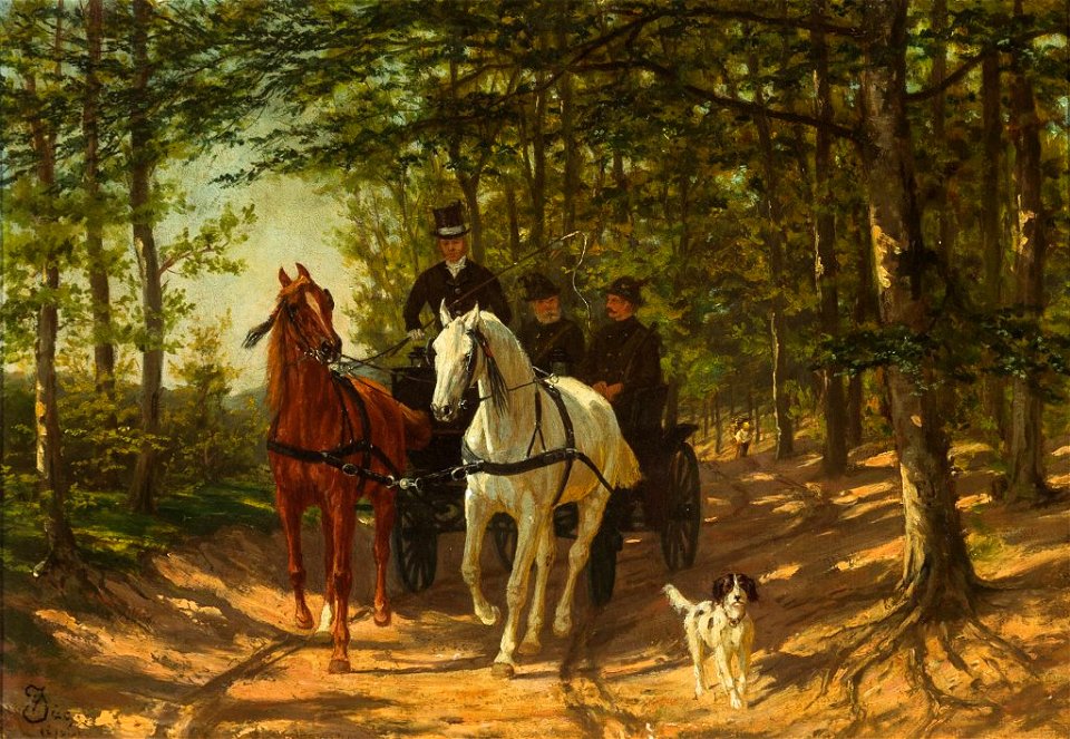 Friedrich Wilhelm Johannes Jäger Ausfahrt