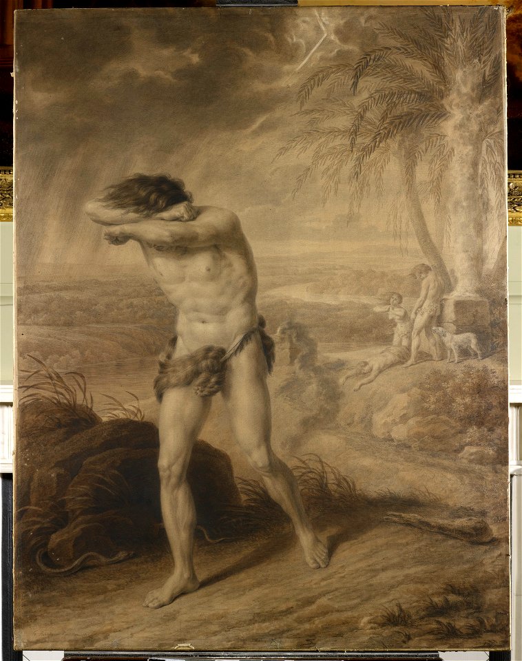 Friedrich Rehberg (1758-1835) - The Death of Abel - RCIN 406013 - Royal Collection