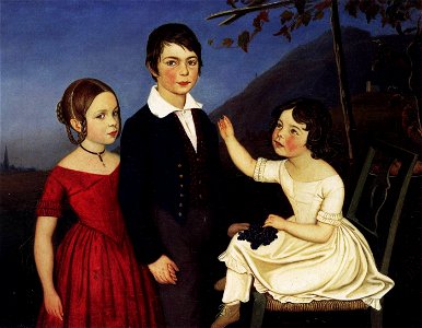 Friedrich Wasmann - Paul, Maria, and Filomena von Putzer - WGA25439