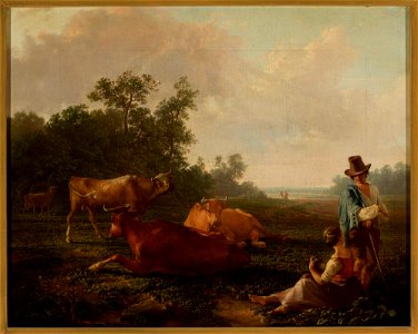 Friedrich Nerly - Pastoral scene - M.Ob.1346 - National Museum in Warsaw
