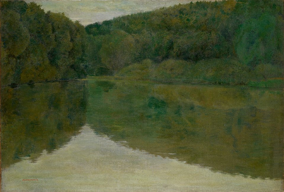 Friedrich König - Der stille Teich - 4787 - Österreichische Galerie Belvedere