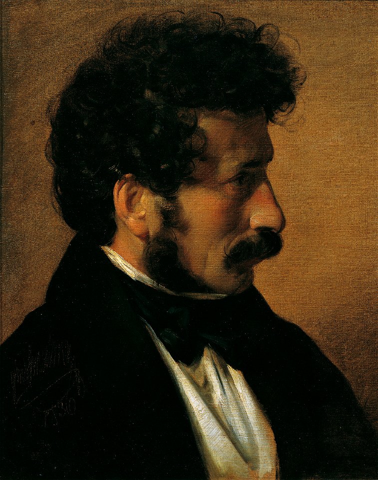 Friedrich von Amerling - Der Maler Theodor Alconière - 1803 - Österreichische Galerie Belvedere