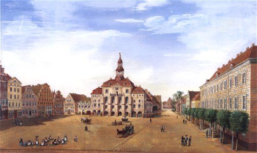 Friedrich Soltau Rathaus Lüneburg 1850er
