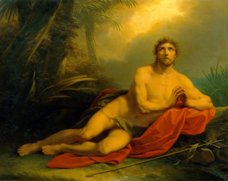 Friedrich Heinrich Füger - Johannes in der Wüste - 4125 - Kunsthistorisches Museum