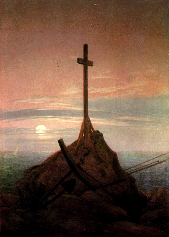 Caspar David Friedrich - Kreuz an der Ostsee - Schloss Carlottenburg, Neuer Pavillon