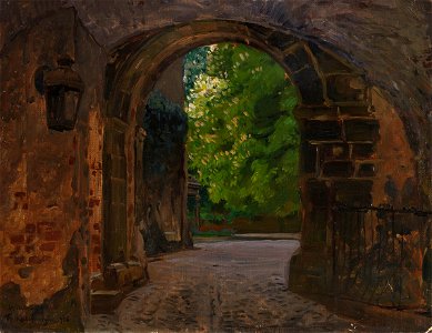 Friedrich Kallmorgen Burgtor 1906