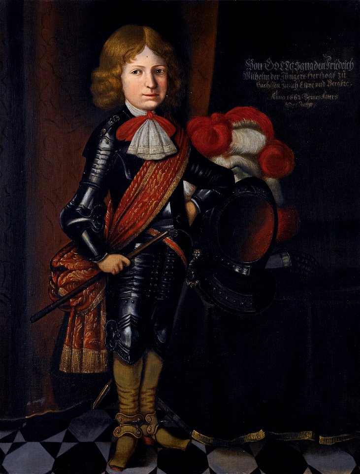 Friedrich Wilhelm III, duke of Saxe-Altenburg (1657-1672), by German School of 1662