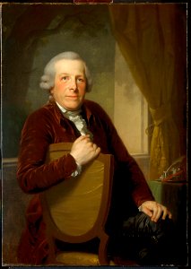 Friedrich Tischbein - Johannes Lublink II (1736-1816). Filosoof, letterkundige en staatsman - BR2076 - Rijksmuseum Twenthe