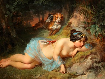Friedrich Sturm Diana 1863
