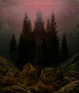 Caspar David Friedrich - The Cross in the Mountains - Google Art Project. Free illustration for personal and commercial use.