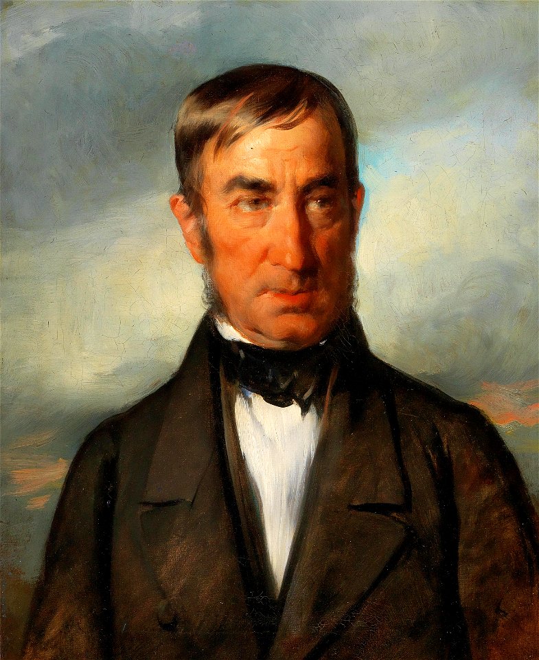 Friedrich von Amerling - Portrait of the Brickyard Owner Joseph Lager