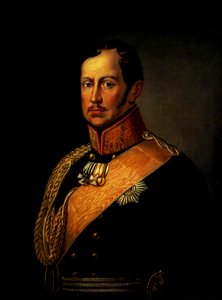 Friedrich Wilhelm III., König von Preußen (unbekannter Maler)