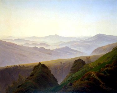 Caspar David Friedrich - Morning in the Mountains - WGA08263