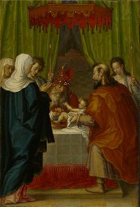 Friedrich Sustris - Beschneidung Christi - 14 - Bavarian State Painting Collections