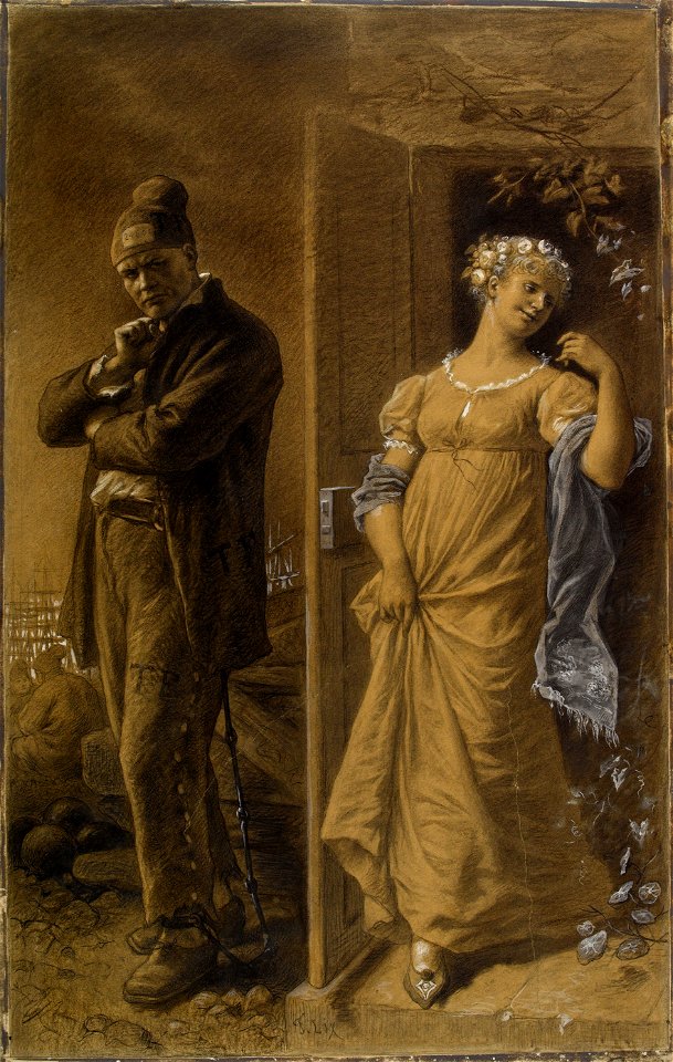 Frédéric Lix - Le forçat et la prostituée (cropped)