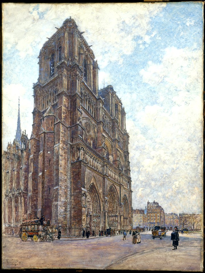Frédéric Houbron - Notre-Dame de Paris - P1669 - Musée Carnavalet