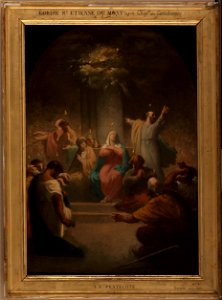 Félix Henri Giacomotti - Esquisse pour l'église Saint-Etienne-du-Mont , La Pentecôte - PPP4582 - Musée des Beaux-Arts de la ville de Paris