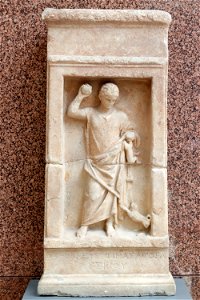 Funeral stele of a boy Ny Carlsberg Glyptotek IN2085