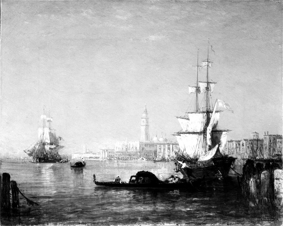 Félix François Georges Philibert Ziem - Venice, Morning - Walters 37157