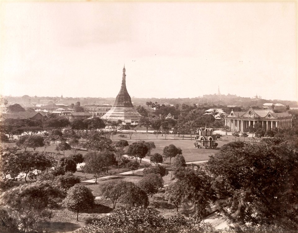 Fytche Square, Rangoon