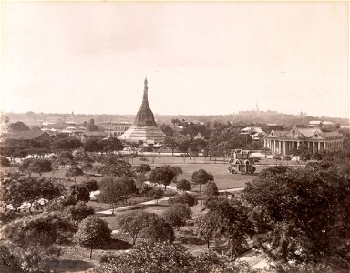 Fytche Square, Rangoon