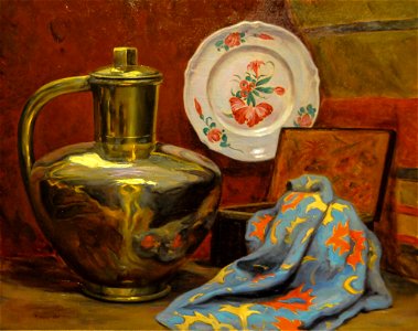 Félix Vallotton, 1887 - Still Life with Pitcher