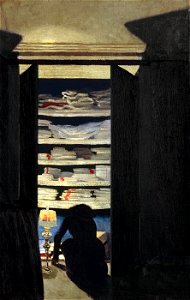 Félix Vallotton, 1901 - Femme fouillant dans un placard