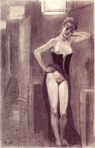 Félicien Rops - Quatre heures du matin