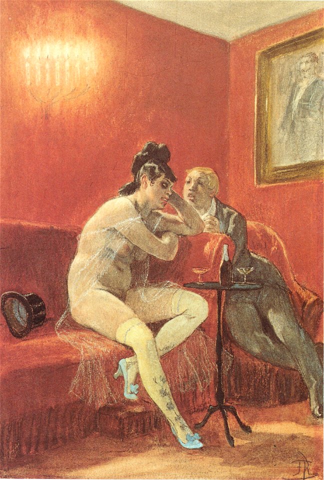 Félicien Rops - La chanson de Chérubin 2