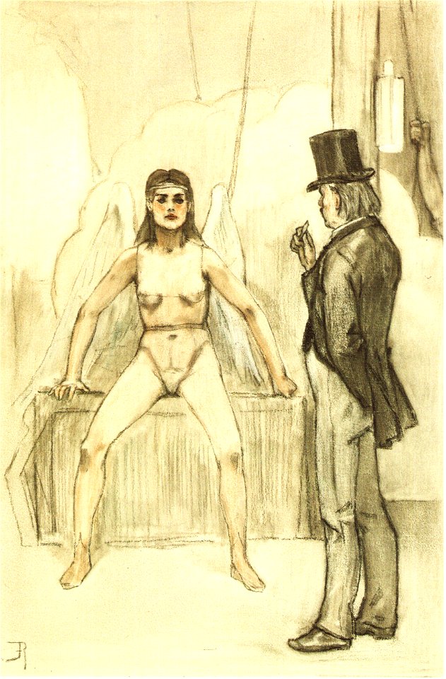 Félicien Rops - L'ange