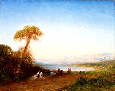 Félix Ziem - Beyrouth, retour de fantasia - PPP203 - Musée des Beaux-Arts de la ville de Paris