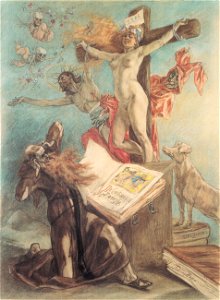 Félicien Rops - La Tentation de saint Antoine