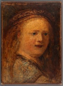 Félix Ziem - Etude de femme, copie d'après Rembrandt - PPP323 - Musée des Beaux-Arts de la ville de Paris