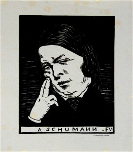 Félix Vallotton Robert Schumann 1893