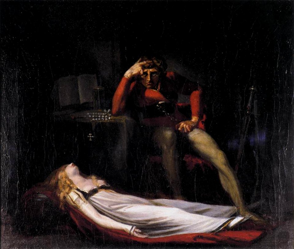 Johann Heinrich Füssli - Ezzelin and Meduna - WGA08330