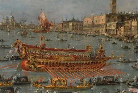 Guardi, Francesco - Bucintoro-detail