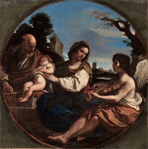 Guercino - Rest on the Flight into Egypt - 1967.123 - Cleveland Museum of Art