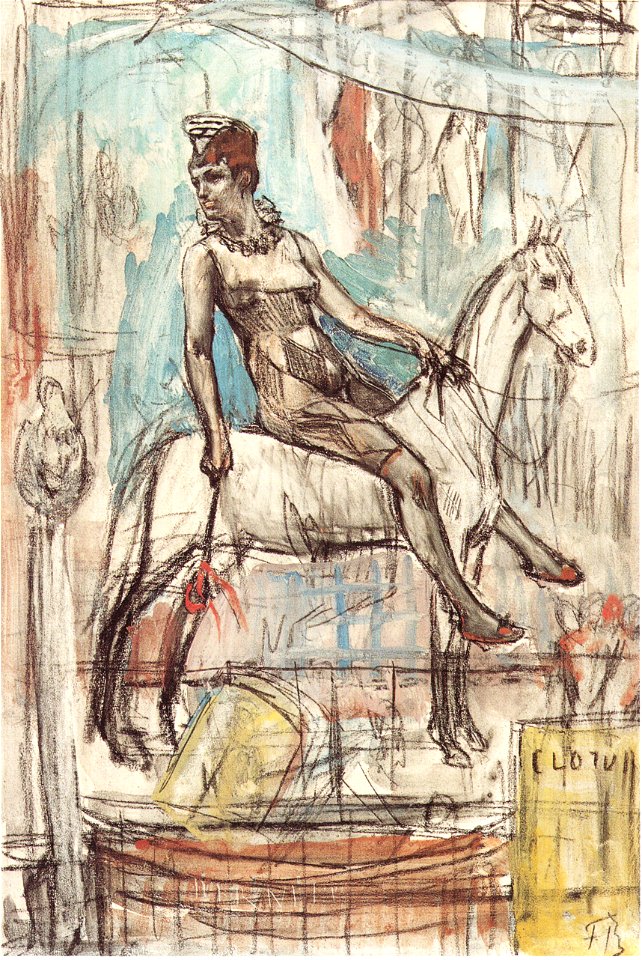 Félicien Rops - Dixième and dernier dizain - Théâtre des cent croquis. Clôture