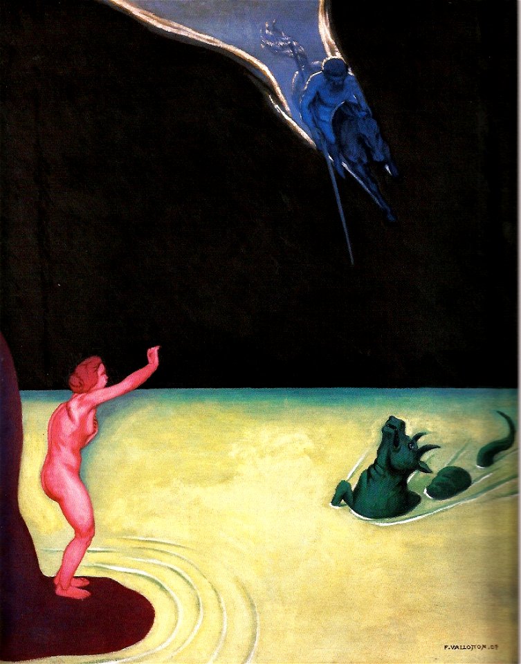 Félix Vallotton, 1907 - Andromède debout et Persée