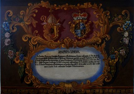 Fürstengang Tafel 55 - Joseph Clemens von Bayern
