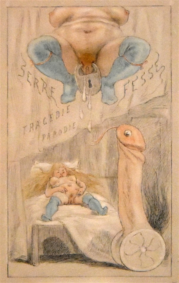 Félicien Rops (1833-1898) Serre Fesse - Musée Félicien Rops Namen 23-03-2018 10-43-58