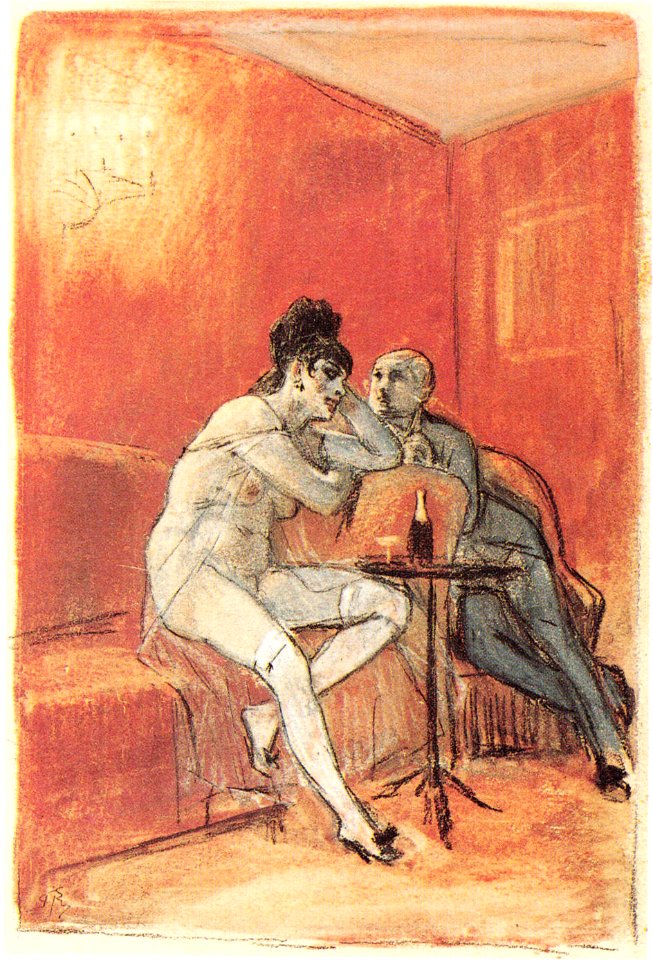Félicien Rops - La chanson de Chérubin 1