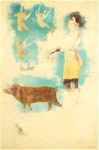 Félicien Rops - Pornokratès - 1896 - 1. Zustand