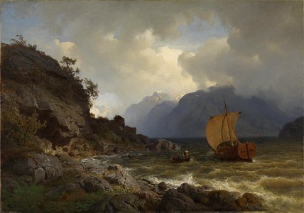 Hans Gude - From the western Coast of Norway - NG.M.03487 - National Museum of Art, Architecture and Design